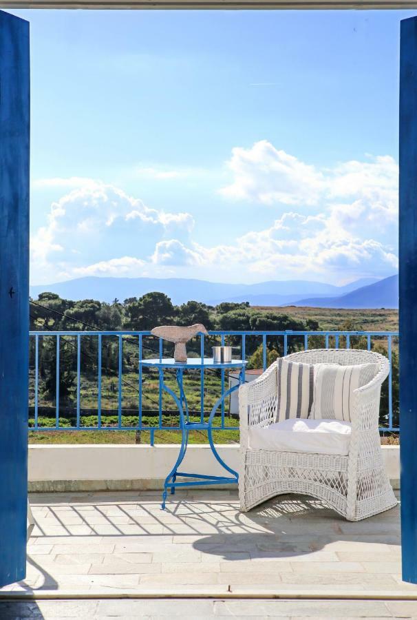 Aeginia 1- Breathtaking Sea View House In Perdika Villa Exteriör bild